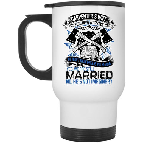 Awesome Carpenter's Wife Travel Mug, Carpenter's Wife Mug