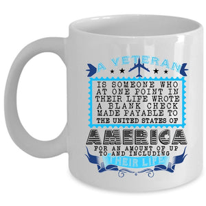 Awesome Gift For Veteran Coffee Mug, Cool Veteran Cup