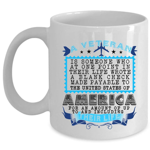 Awesome Gift For Veteran Coffee Mug, Cool Veteran Cup