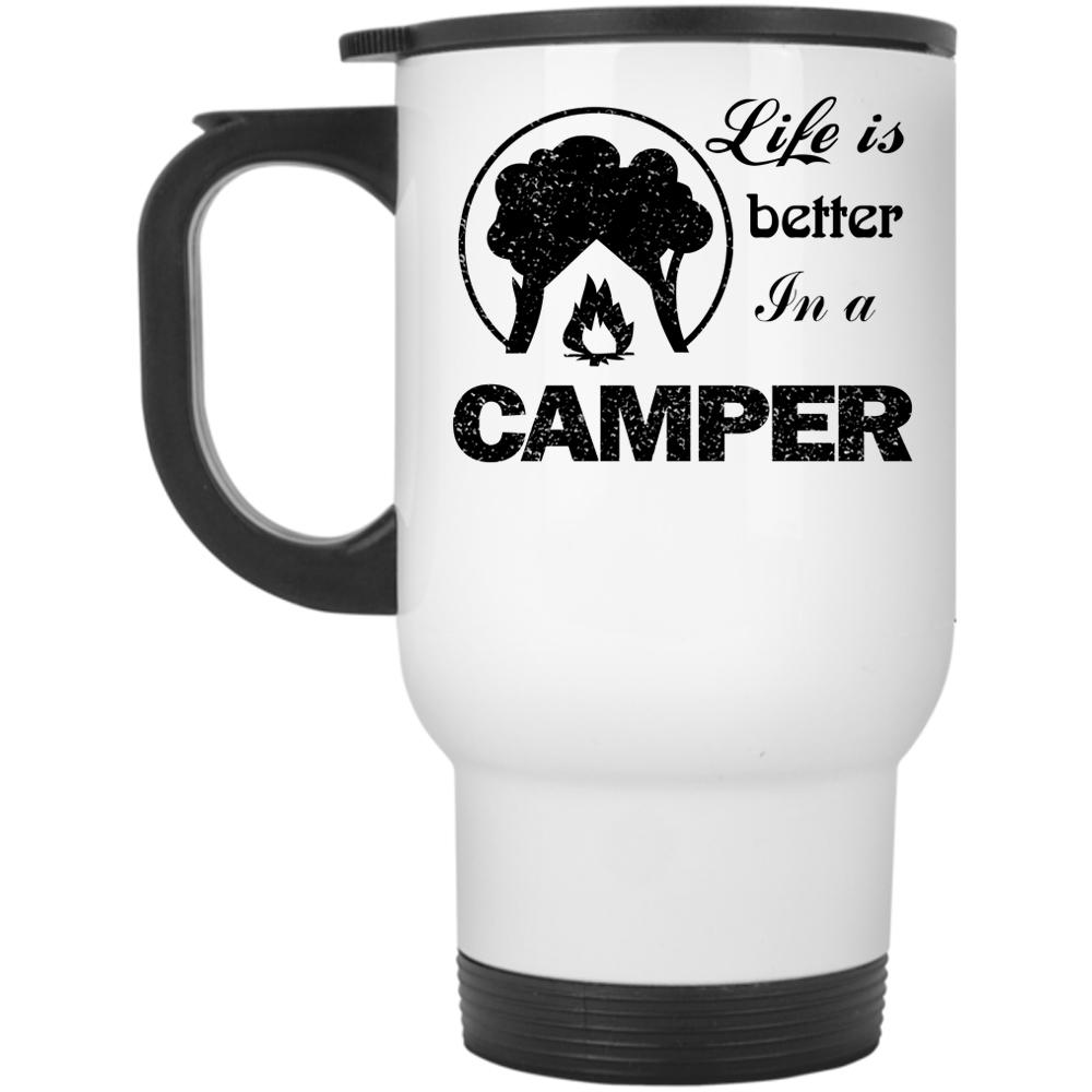 Awesome Camper Travel Mug, Life Is Better In A Camper Mug