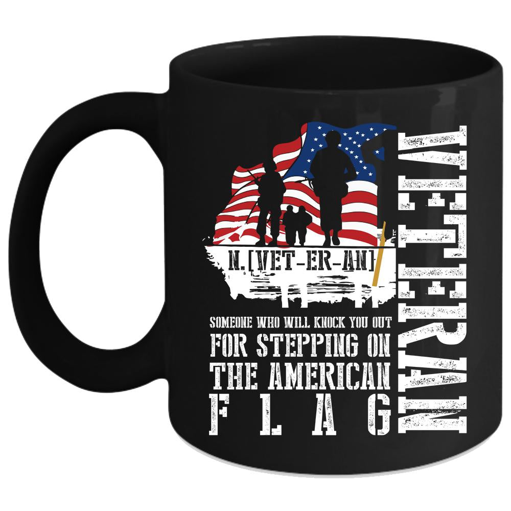 Veteran Coffee Mug, The American Flag Coffee Cup