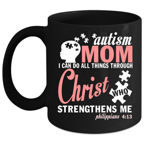 Autism Mom Coffee Mug, Cool Gift For Mom Coffee Cup