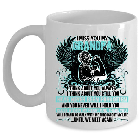 Awesome Grandpa Coffee Mug, I Miss You My Grandpa Cup