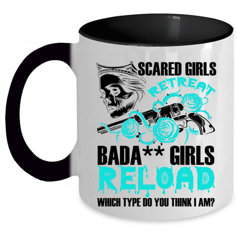 Which Type Do You Think I Am Coffee Mug, Scared Girls Retreat Accent Mug