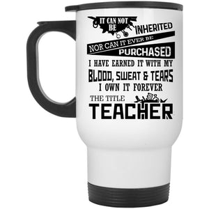 Awesome Gift For Teacher Travel Mug, Teacher Mug