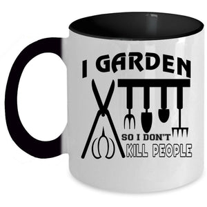 Awesome Gift For Gardener Coffee Mug, I Garden Accent Mug