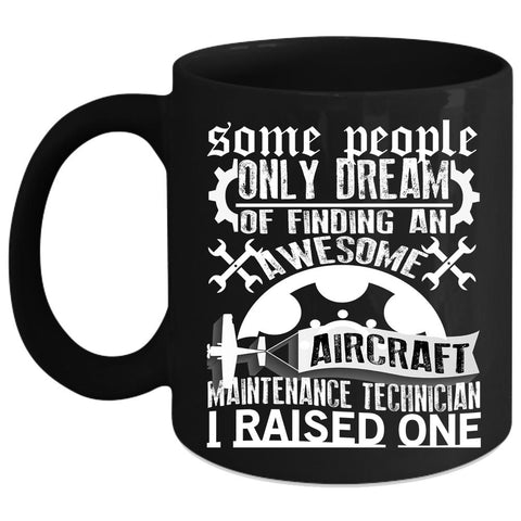 Aircraft Maintenance Technician Coffee Mug, Cool Job Title Coffee Cup