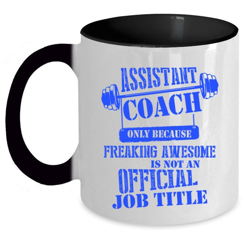 Awesome Assistant Coach Coffee Mug, Assistant Coach Accent Mug