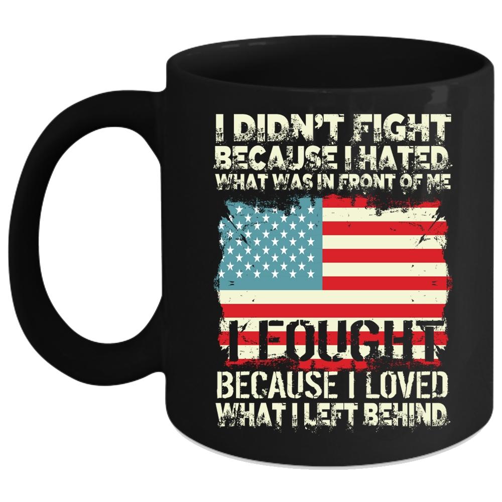 American Flag Coffee Mug, Cool Gift For Veteran Coffee Cup