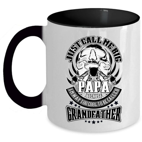 To Be Called Grandfather Coffee Mug, Just Call Me Big Papa Accent Mug