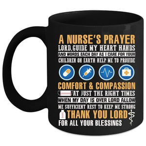 A Nurse's Prayer Coffee Mug, Cool Nurse's Prayer Coffee Cup