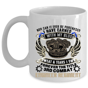 Awesome Engineers Coffee Mug, 3rd Combat Engineer Regiment Cup