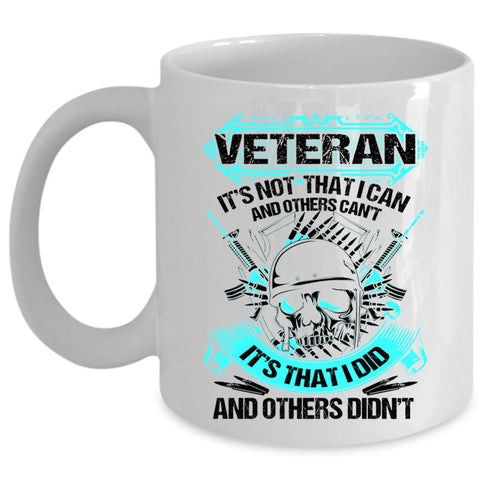 Awesome Gift For Grandpa Coffee Mug, Veteran Cup