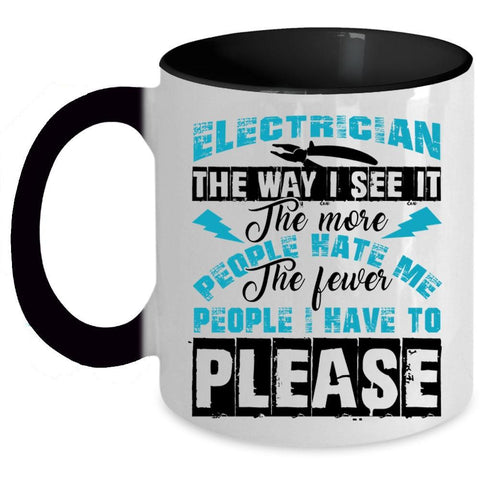 Awesome Electricians Coffee Mug, Electrician Accent Mug