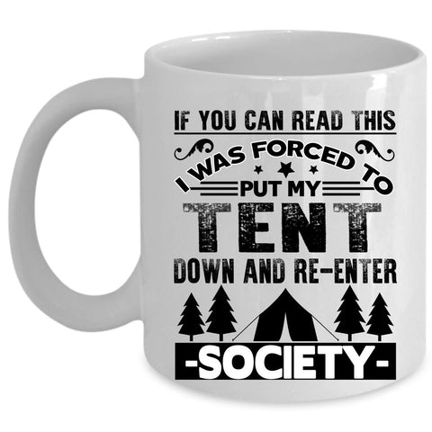 Awesome Gift For Camper Coffee Mug, Best Camping Cup