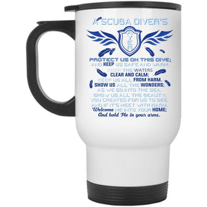 A Scuba Diver's Year Mug, Cool Scuba Diver Cup (Travel Mug)