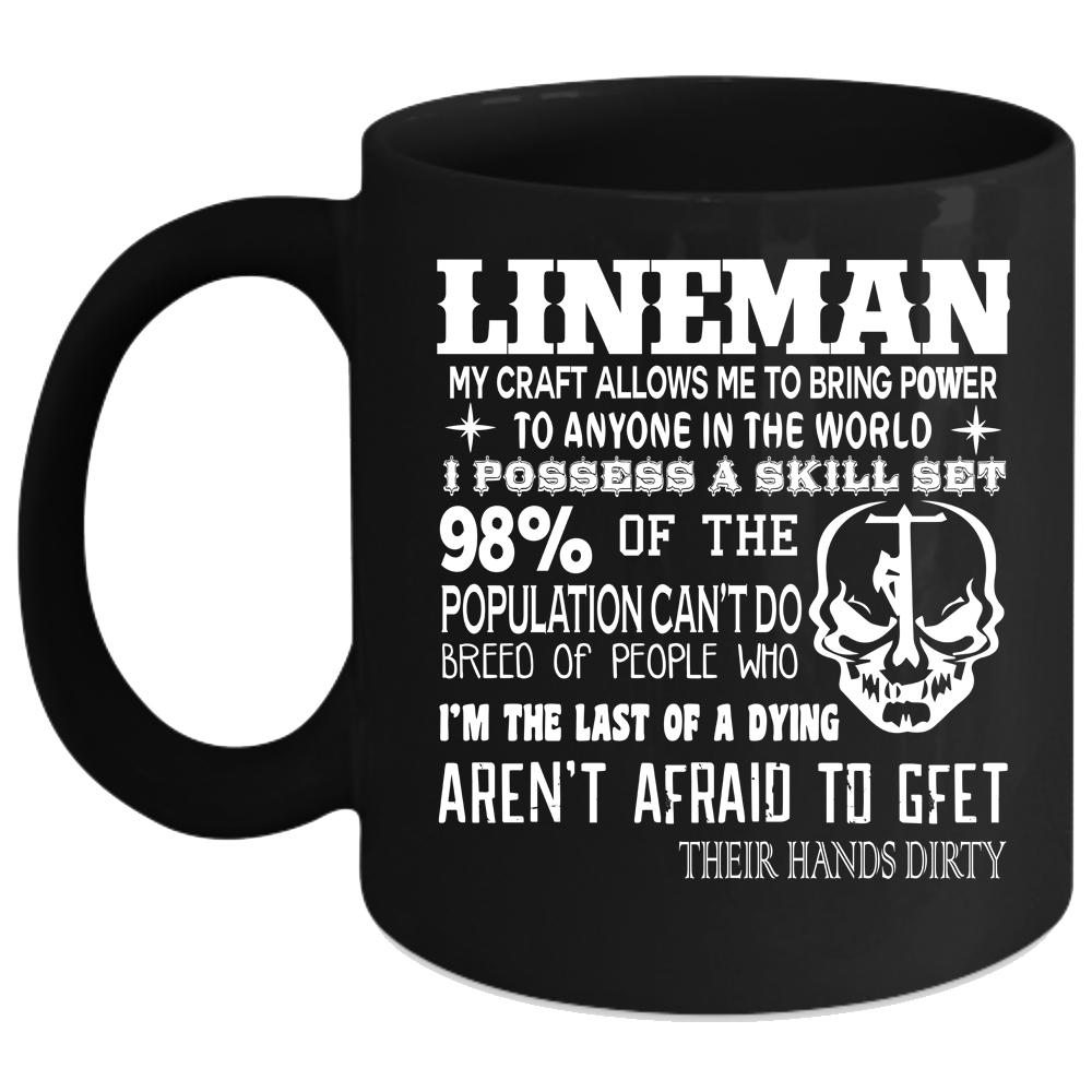 Awesome Gift For Linemen Coffee Mug, Lineman Cup