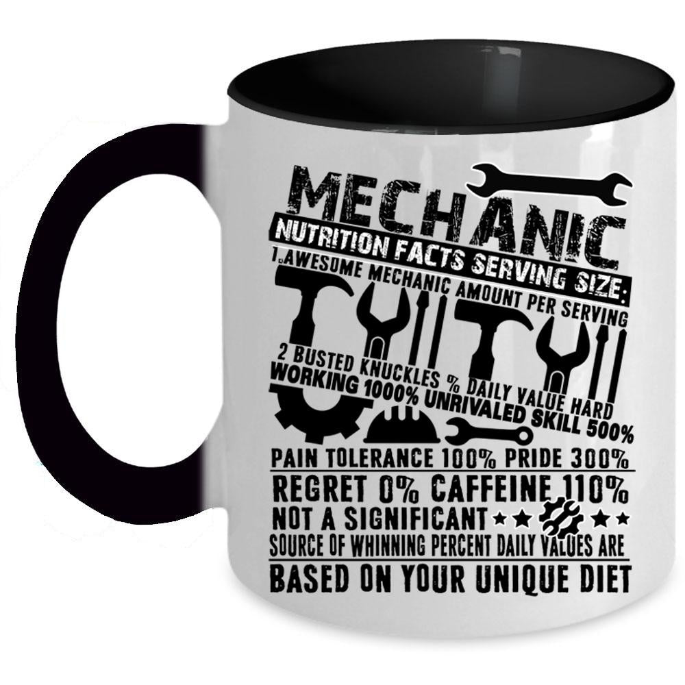 Awesome Mechanics Coffee Mug, Mechanic Accent Mug