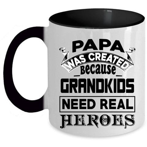 Awesome Gift For Papa Coffee Mug, Papa Accent Mug