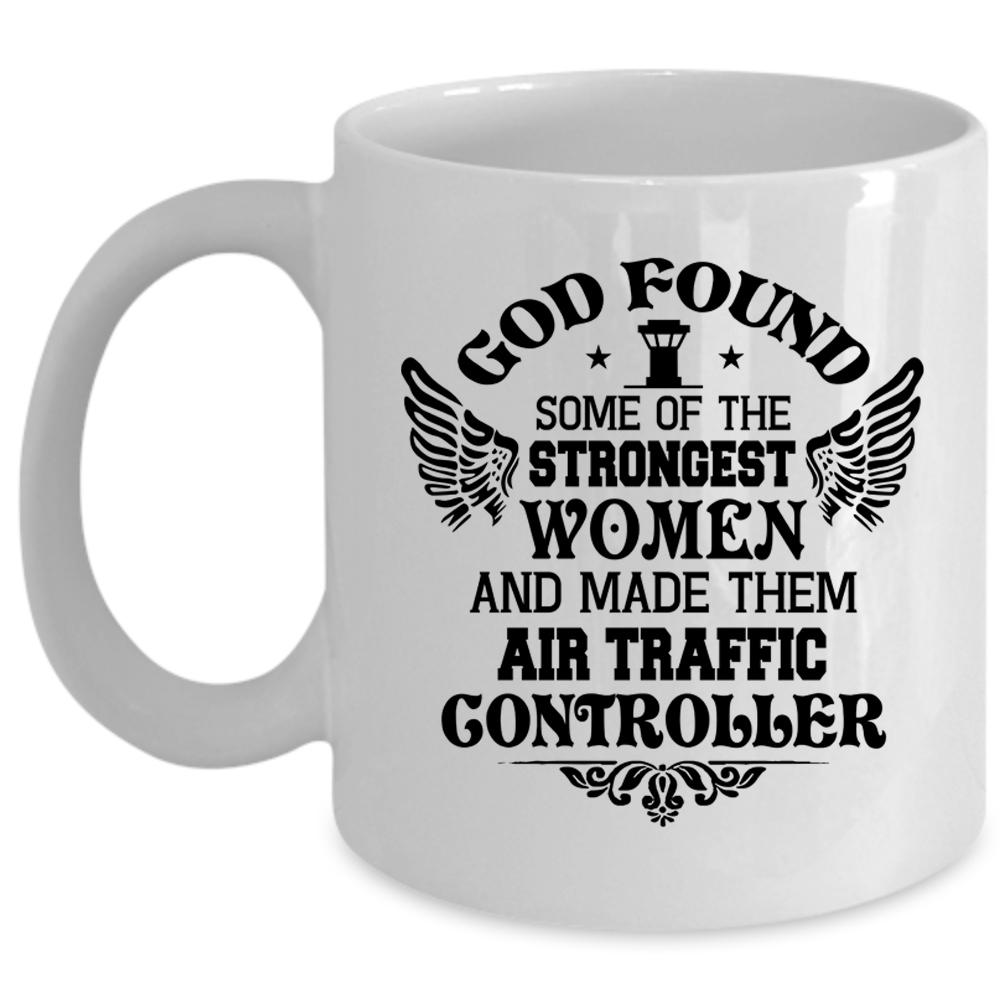 Air Traffic Controller Mug, Cool Gift For Air Traffic Controller Cup (Coffee Mug - White)