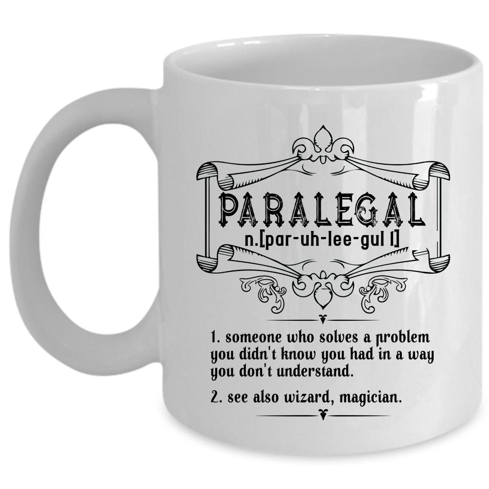 Awesome Gift For Law Student Coffee Mug, Cool Paralegal Cup