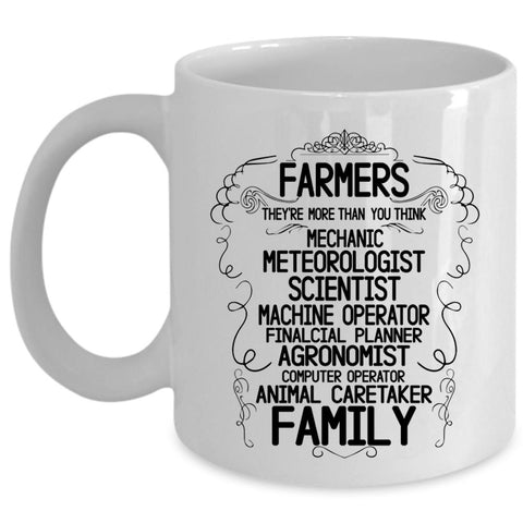 Animal Caretaker Family Coffee Mug, Farmers Cup