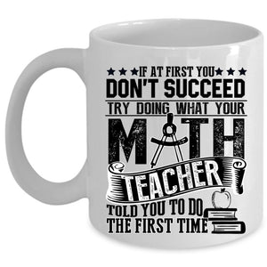 Awesome Math Teachers Coffee Mug, Math Teacher Cup