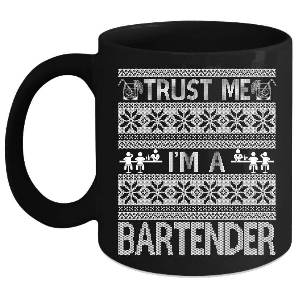 Trust Me I'm A Bartender Coffee Mug, Cute Bartender Coffee Cup