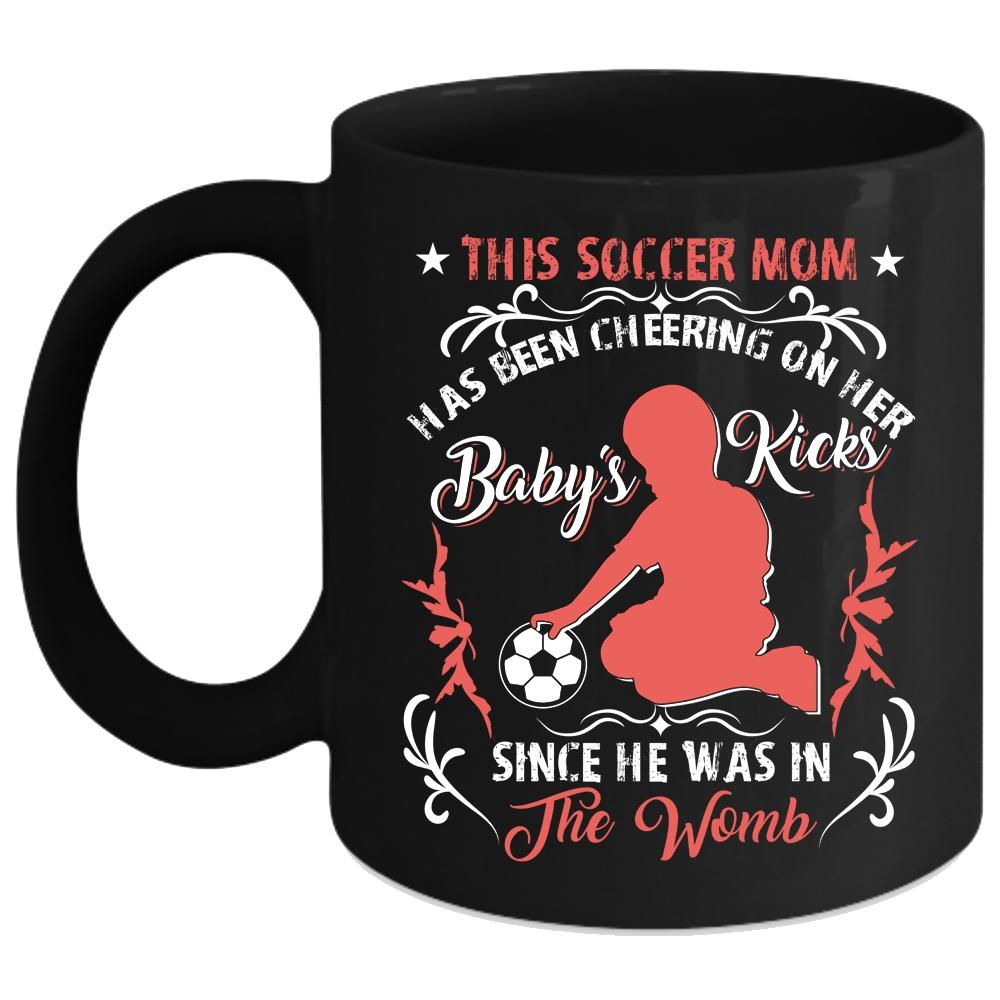 This Soccer Mom Has Been Cheering Coffee Mug, Cute Soccer Mom Coffee Cup