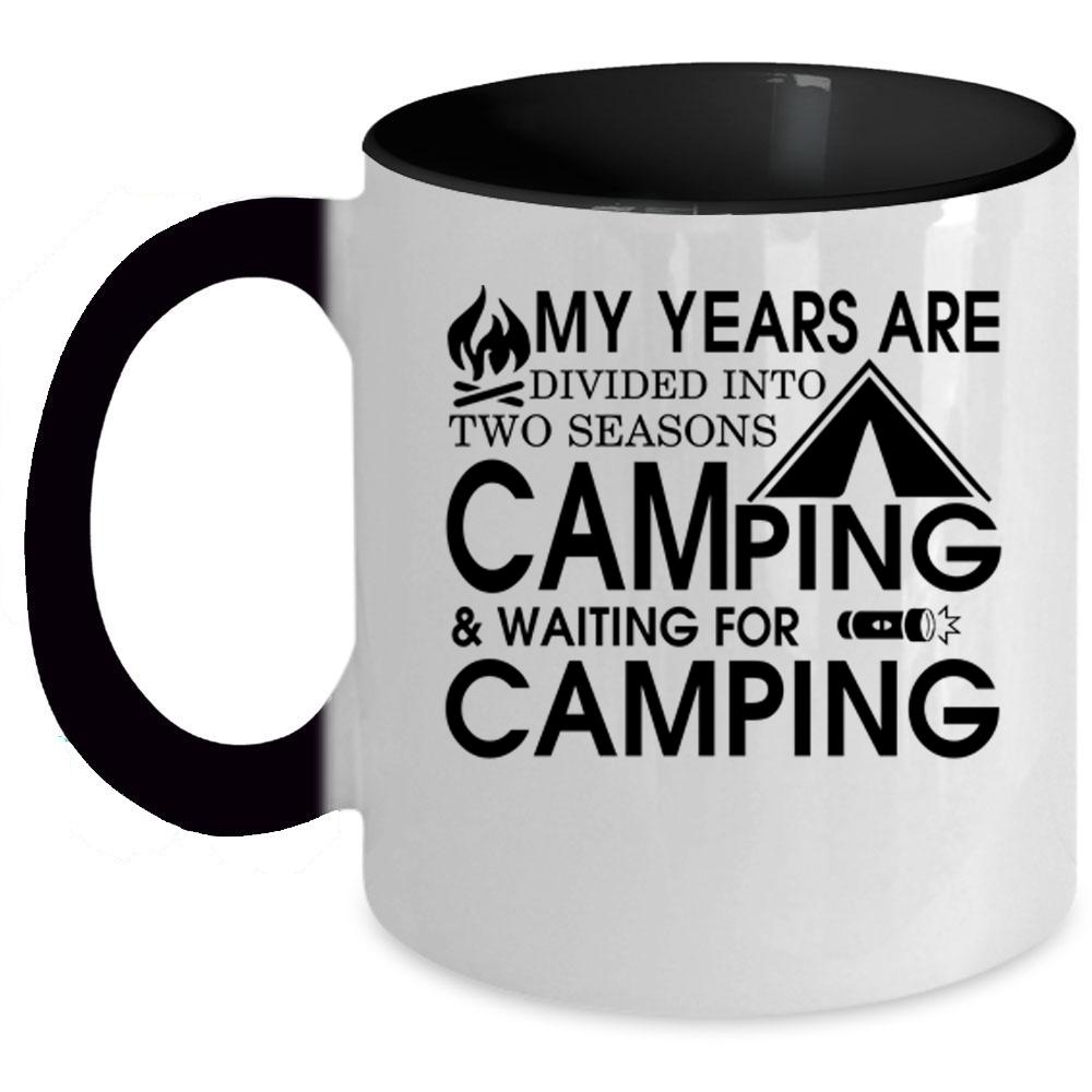 Waiting For Camping Coffee Mug, Camping Accent Mug