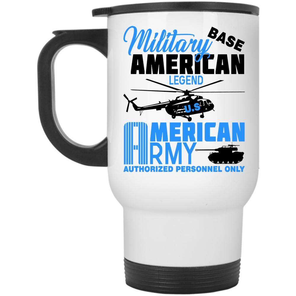 U.S American Army Travel Mug, Military American Mug