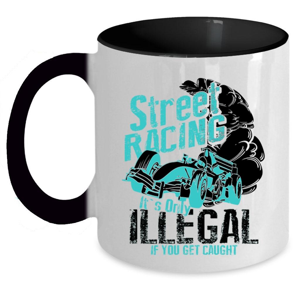 Awesome Bikers Coffee Mug, Cool Motorcycles Accent Mug