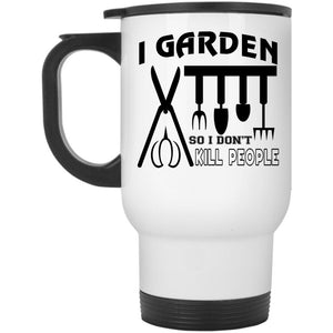 Awesome Gift For Gardener Travel Mug, I Garden Mug