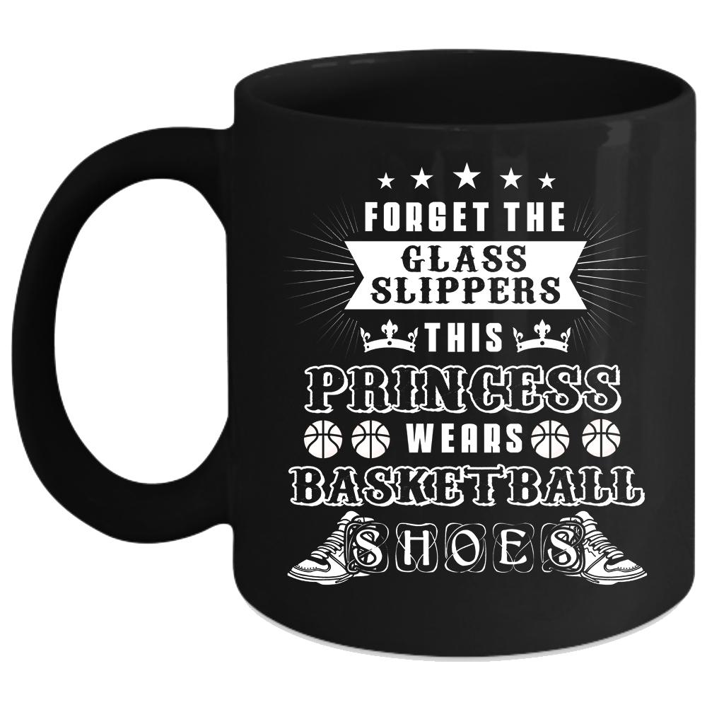 This Princess Wears Basketball Shoes Coffee Mug, Cool Coffee Cup