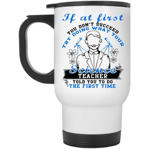 Awesome Gift For Teacher Travel Mug, Science Teacher Mug