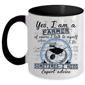 Awesome Farmer Coffee Mug, I Am A Farmer Accent Mug