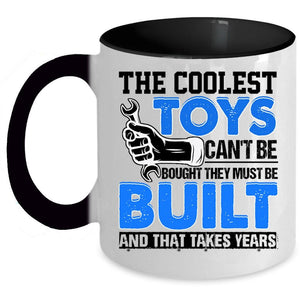 Awesome Mechanics Coffee Mug, The Coolest Toys Can't Be Bought Accent Mug