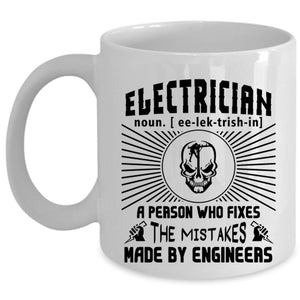 Awesome Gift For Electrician Coffee Mug, Electrician Cup