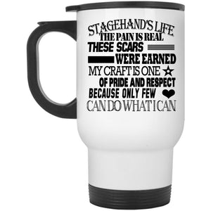 Awesome Gift For Stagehand Travel Mug, Stagehand's Life Mug