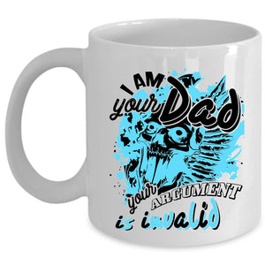 Your Argument Is Invalid Coffee Mug, I Am Your Dad Cup