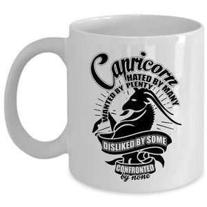 Awesome Capricorn Coffee Mug, Capricorn Wanted By Plenty Cup