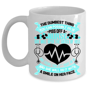 Awesome Gift For Nurse Coffee Mug, Funny Nurses Cup