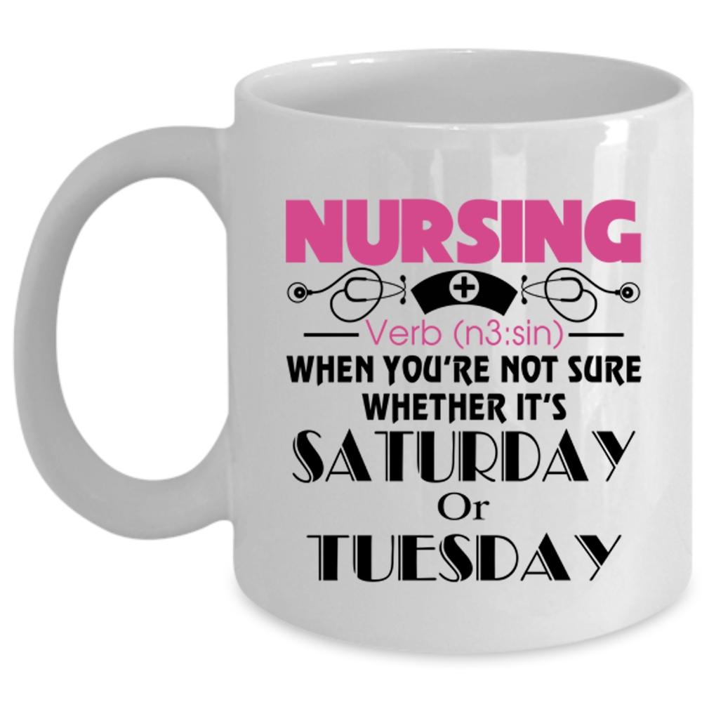 Awesome Gift For Nurse Coffee Mug, Nursing Cup