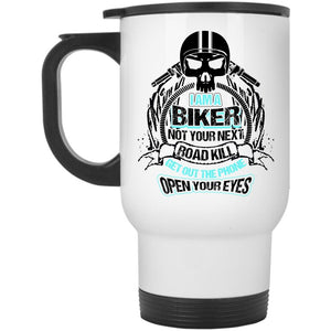 Awesome Gift For Biker Travel Mug, I Am A Biker Mug