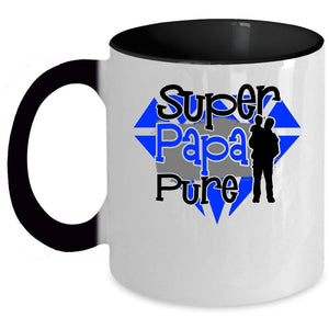 Awesome Dad Coffee Mug, Cool Papa Pure Accent Mug