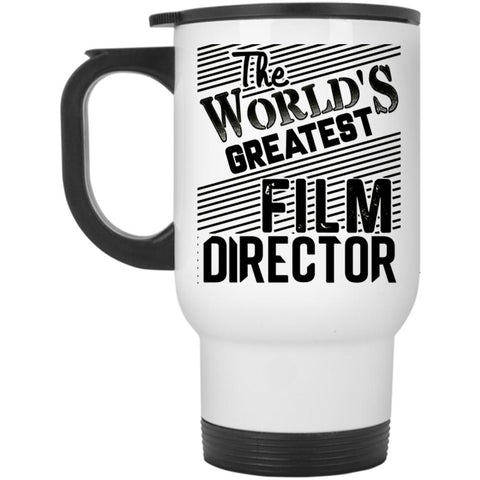 Awesome Film Director Travel Mug, The World's Greatest Film Director Mug