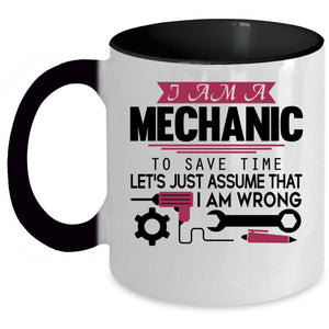 Awesome Gift For Engineers Coffee Mug, I Am A Mechanic Accent Mug