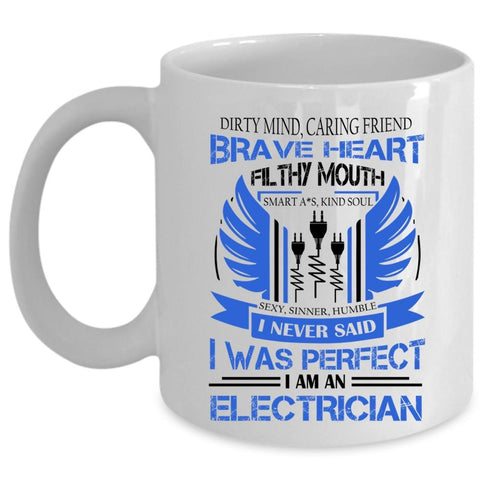 Awesome Electrician Coffee Mug, I Am An Electrician Cup