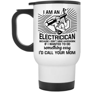 Awesome Electricians Travel Mug, I Am An Electrician Mug