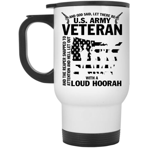 Awesome Army Veteran Travel Mug, U.s Army Veteran Mug